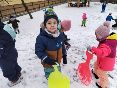 Užíváme si sněhové nadílky